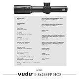 EOTECH VUDU VDU1-8SFHC3 1-8x24 Rifle Scope