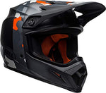 Bell MX-9 MIPS Off-Road Motorcycle Helmet (Presence Matte/Gloss Black Flo Orange Camo, Large)