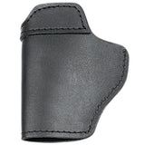 LANZON Leather IWB Handgun Holster, Concealed Carry Holster, Fits Glock 17 19 22 23 32 33 36 43, S&W M&P Shield, Springfield XD-S, Kel-Tec PF-9, Beretta 92FS, Sig Sauer P228&All Similar Firearms-Right