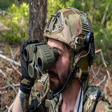 Steiner Military-Marine Series Binoculars, Lightweight Tactical Precision Optics for Any Situation, Waterproof, Green, 7x50