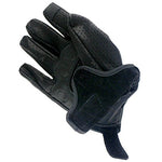 Full finger Goat Skin Leather Touch Screen Motorcycle Gloves Men/Women S,M,L,XL,XXL (Perforated, L)