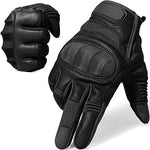 AXBXCX Touch Screen Full Finger Gloves for Motorcycles Cycling Motorbike ATV Bike Camping Climbing Hiking Work Outdoor Sports Men Women Black M