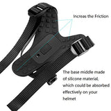 Taisioner Bicycle Motorcycle Helmet Chin Mount Strap for GoPro or Other Action Camera for VLOG/POV Shoot Accessory (Helmet Strap)