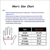 Full finger Goat Skin Leather Touch Screen Motorcycle Gloves Men/Women S,M,L,XL,XXL (Perforated, L)