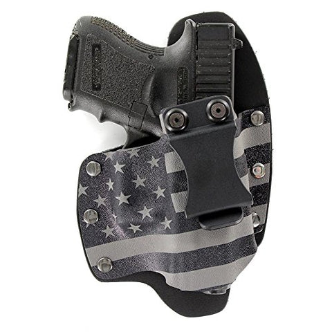 Gunmetal Gray USA IWB Hybrid Concealed Carry Holster (Right-Hand, SCCY CPX 1,2)