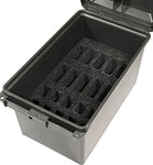 MTM Tactical Mag Can Multi Mag for 223/5.56 Magazines and 9mm to 45 ACP Magazine Storage TMCLE,Black