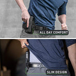 Alien Gear holsters ShapeShift OWB Slide Holster S&W M&P Shield 9 (Right Handed)