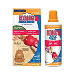 KONG - Bacon and Cheese Treats Combo Pack - Easy Treat Paste and Dog Snacks - for Large Dogs