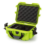 Nanuk 905 Waterproof Hard Drone Case with Custom Foam Insert for DJI Spark – Lime