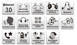 Sena SMH10D-10 Motorcycle Bluetooth Headset / Intercom (Dual)