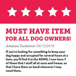 KONG 41938 Classic Dog Toy, Large, Red, KONG Classic Large