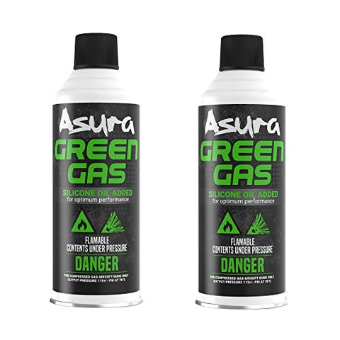 Asura Power Green Gas G-1000, Pack of 2