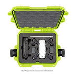 Nanuk 905 Waterproof Hard Drone Case with Custom Foam Insert for DJI Spark – Lime