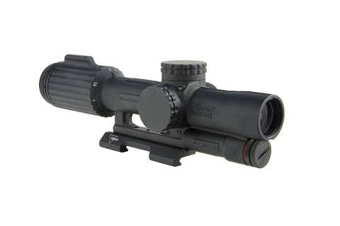 Trijicon VCOG 1-6x24 Rifle Scope with Green Horseshoe Dot/Crosshair .308/175gr & Quick Release Mount
