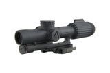 Trijicon VC16-C-1600047 Vcog 1-6x24mm Green Segmented Riflescope, Circle/Crosshair .223/55 Grains Ballistic Reticle with Quick Release Mount, Blk