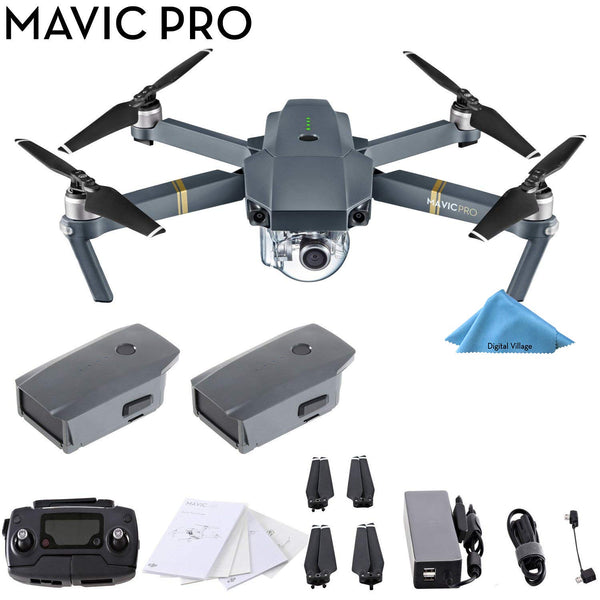 DJI Mavic Pro 4K Quadcopter with Remote Controller, 2