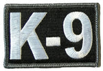 K-9 Tactical Patch 2"x3" - Black