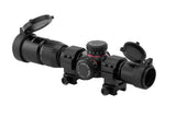 Monstrum G2 1-4x24 First Focal Plane FFP Rifle Scope with Illuminated BDC Reticle | Black